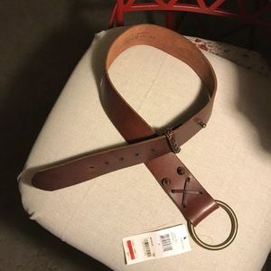 New Ralph Lauren brown leather belt